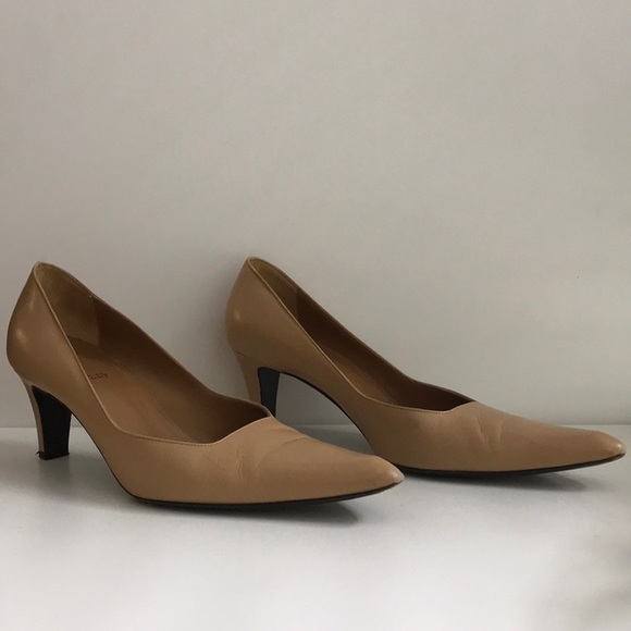 BALLY tan pumps Size IT 38.5 MADE IN ITALY - Picture 4 of 6